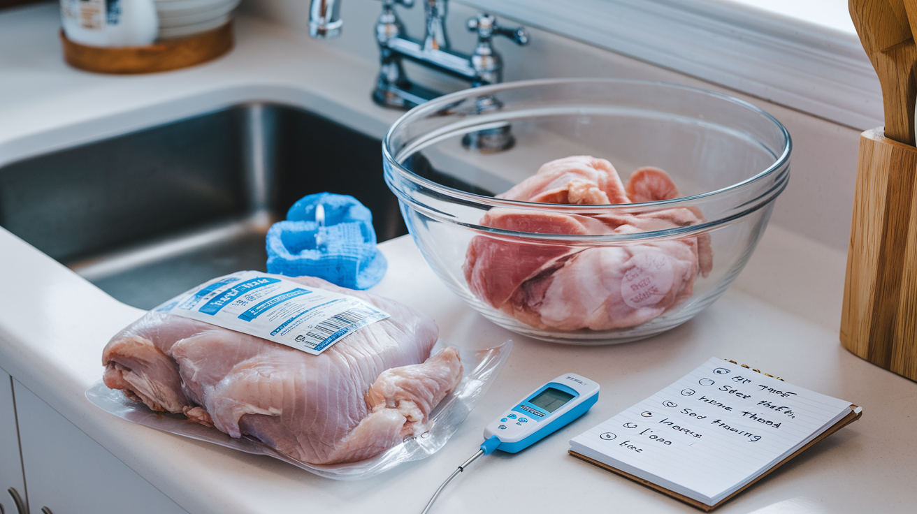 frozen chicken