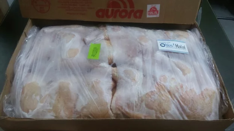 frozen chicken